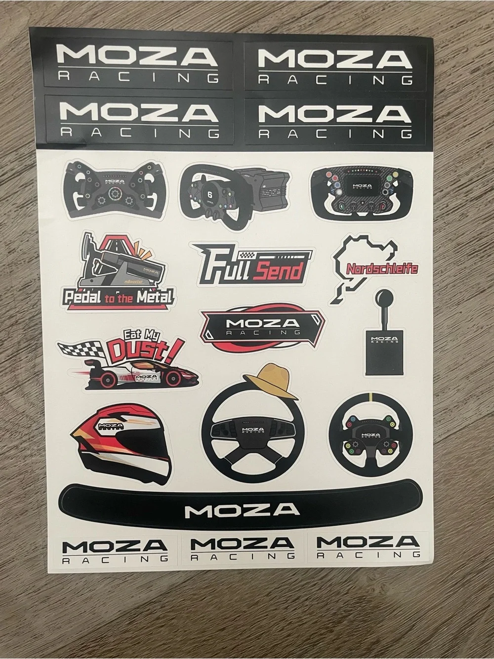 Moza Racing CRP2 Load Cell Pedal Full Set